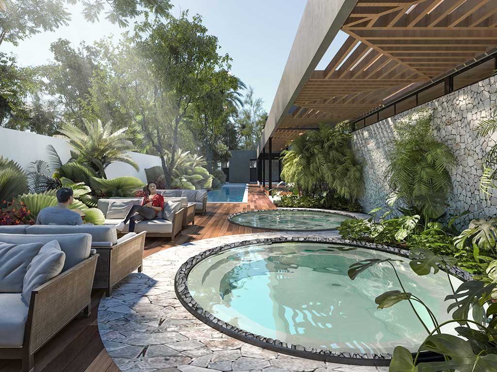 Jacuzzi residencial